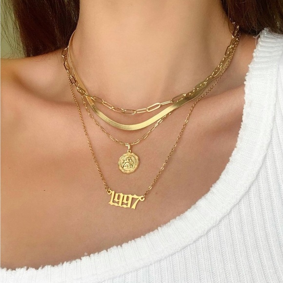 24K Gold Plated Snake Chain - Picture 3 of 3